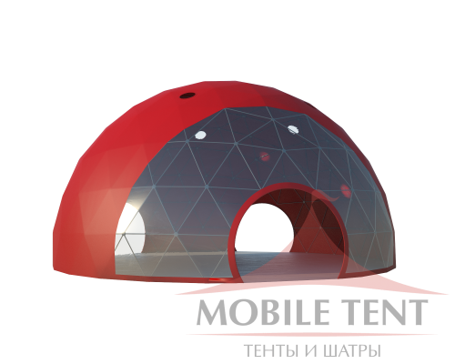 Сферический шатер диаметр 14 м Схема 1