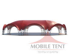 Арочный шатёр 27х20 — 460 м² Схема 1