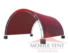 Арочный шатёр 6х5 — 30 м² Схема 4