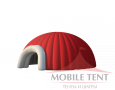 Надувной шатер 8х8 Схема