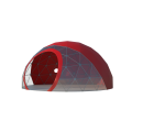 Сферический шатер диаметр 6 м Схема 1