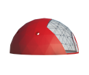 Сферический шатер диаметр 8 м Схема 2