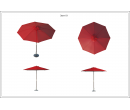 Зонт Standart диаметр 4 Схема 1